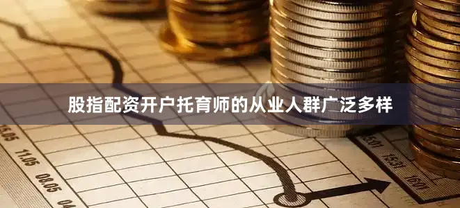 股指配资开户托育师的从业人群广泛多样